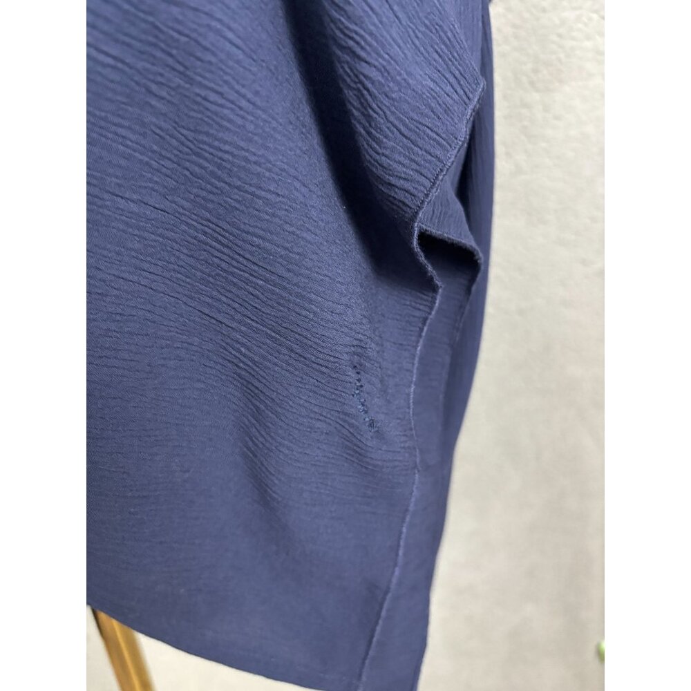 Lauren Ralph Lauren Women's V-Neck Tunic Swim Cover Up Blue Size 1X NWD - Picture 8 of 8